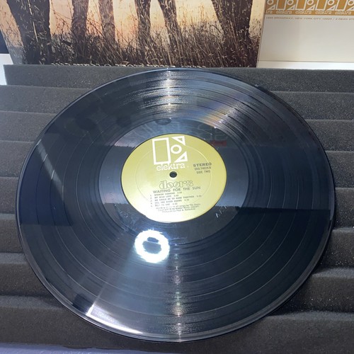 the DOORS WAITING FOR THE SUN LP 1968 W/ Hype Sticker Stereo VGC - Picture 4 of 24
