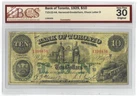 1929 $10 Bank of Toronto Chartered Note CH 715-22-44 BCS VF-30 Original