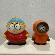 Vintage 1998 South Park Vinyl Eric Cartman and  Kenny