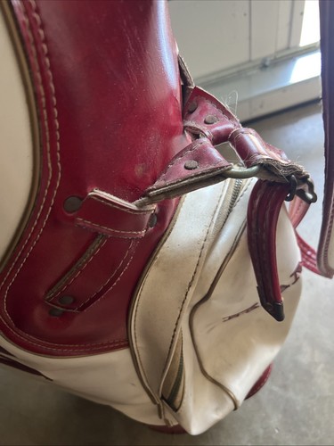 Vintage RAM GOLF Ledertasche 6-Wege-Teiler mit gepolstertem Riemen - Bild 5 von 10