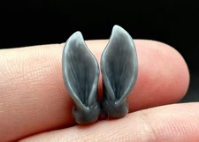 3D Printed Scale Stock-Type Model Horse Ears