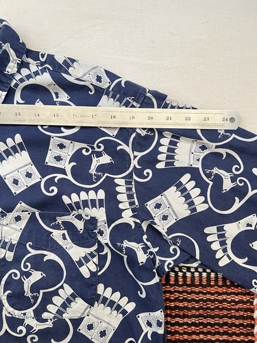 LVC Levi's Vintage Clothing Made Japan Shirt L Rare 1993 Short Sleeve Indigo 47" - Bild 9 von 16