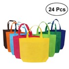 Party Bags with Handles Reusable Grocery Non-woven Material Value Tote