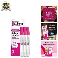 Reliable Early Result Pregnancy , 3 Pack - Fast  Discreet Testing Anywhere