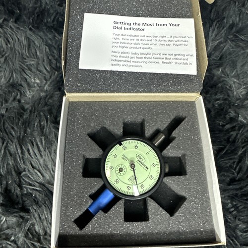 Mahr Dial Indicator 28IQN 0.500” Range 0.0001" Graduation Model 2014699 - Picture 2 of 3