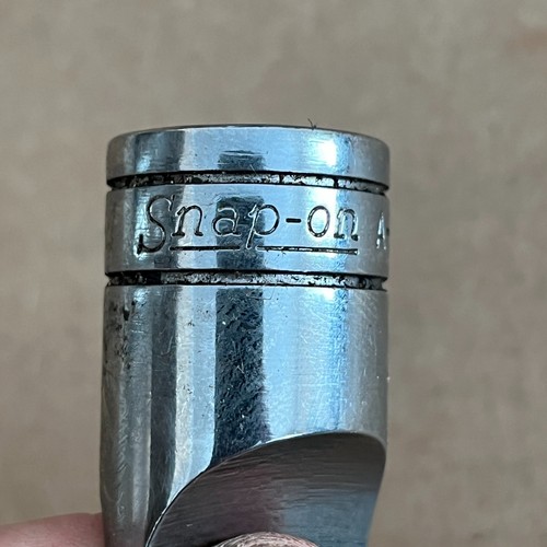 Snap On 1/2" Drive 7/8" Blade Width Chrome Drag Link Socket A-17 - Bild 2 von 5
