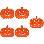  5 PCS Pumpkin Night Light Halloween Table Decorations Indoor Lights