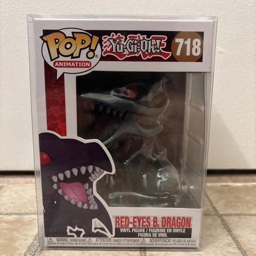 Funko Pop! Animation: Yu-Gi-Oh! 718 Red-Eyes Black Dragon + PROTECTOR