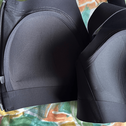 Lululemon Athletica EUC Enlite ZipFront Sports Bra High Impact Gym Workout Black - Picture 6 of 7