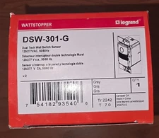 WattStopper Legrand Dual Tech Wall Switch/Occupancy Sensor DSW-301-G BRAND NEW
