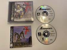Xenogears PS1 Black Label CIB PlayStation Complete w/ Manual & Registration Card
