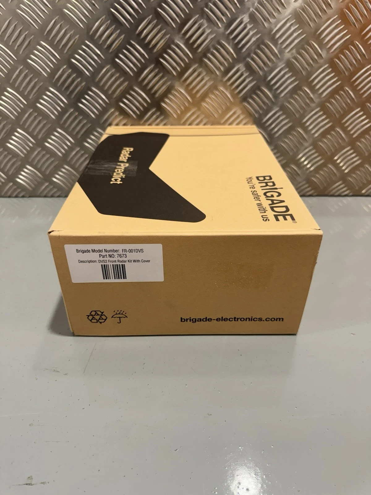 Brigade DVS2 Front Radar Kit With Cover FR-001DVS 7673 Brand New 2