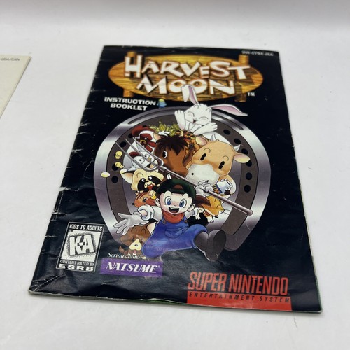 Harvest Moon (Super Nintendo SNES) Complete in Box CIB - Picture 14 of 22