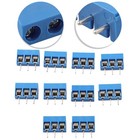 Screw Wire Adapter Connectors KF3013P 3Pin 5 08mm Blue Terminal Blocks
