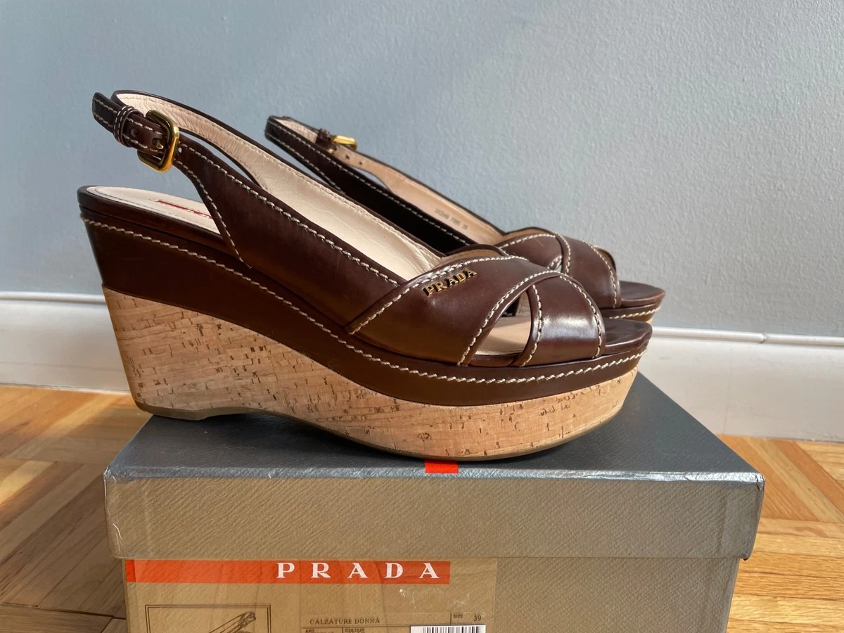 PRADA Brown Sandals for Women for sale | eBay