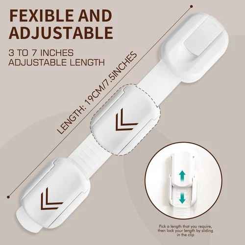 Child Baby Toddler Safety Cupboard Locks Cabinet Door Drawer Fridge Pet Safety - Picture 2 of 15