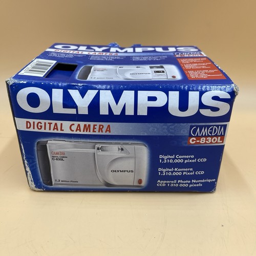Olympus Camedia C-830L 1.3 MP Compact Digital Camera Silver Boxed *Working* - Picture 18 of 21