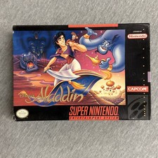 Disney's Aladdin (Super Nintendo SNES, 1993) [Box Only]