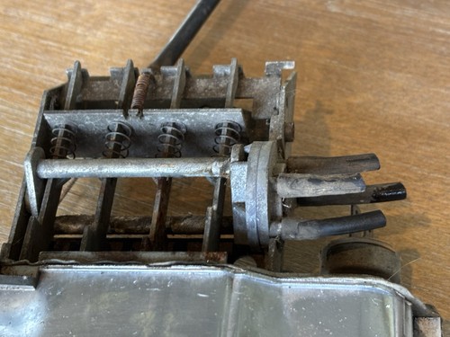 Used OEM GM Heater Control Unit with Cable 1957 Oldsmobile 88-98 - Picture 7 of 16