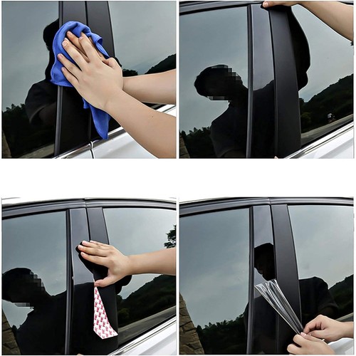 Car Window Molding Trim Center Pillar Post Cover trim For Honda Accord 2018-2022 - Picture 5 of 9