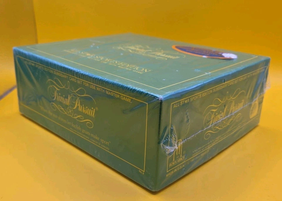 Trivial Pursuit All Star Sports Edition Subsidiary Card Set FACTORY SEALED - Image 3 of 3