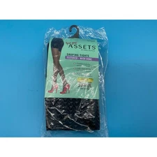 NEW Love Your Asset Shaping Tights Black Size 2 Textured Wish Bone Spanx