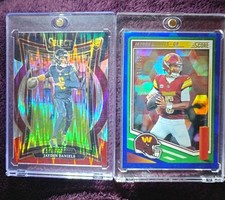 Jayden Daniels Rookie Black &Red Shock Mint Washington Commanders 