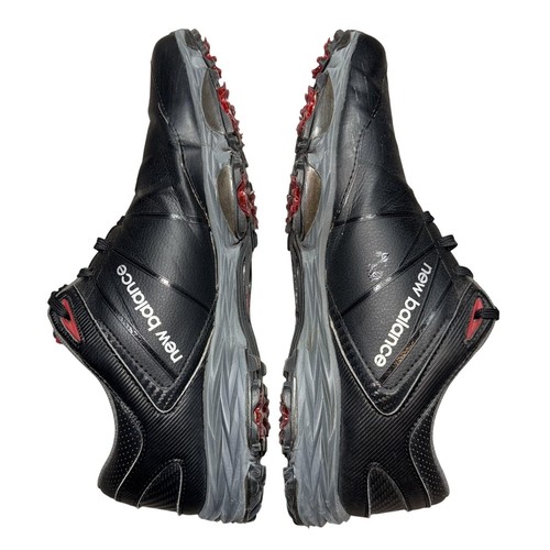 Scarpe da golf New Balance da uomo taglia 12 nere impermeabili a punta NBG2005BRD comode