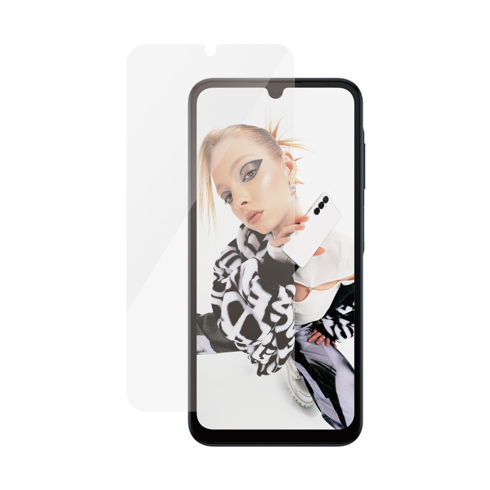 БЕЗОПАСНОЕ стекло. Защитное стекло для экрана Samsung Galaxy A25 5G Ultra-Wide Fit с