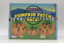 Peachybbies PUMPKIN 🎃 PATCH Pack 3 Slimes, Thank You Bag And Box THANKSGIVING 