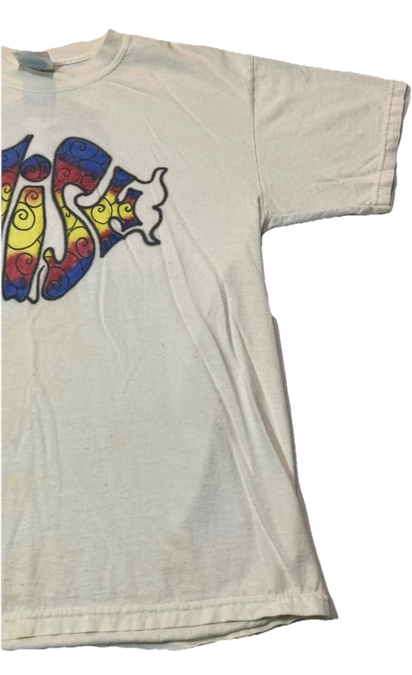 Camiseta vintage PHISH “Whatever You Do cuida de tus zapatos” talla L descolorida Foto 4 de 4