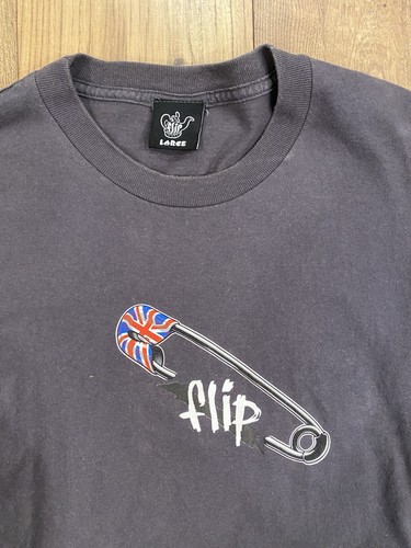 Vintage Flip Skateboards Shirt Mens Large Y2K 90s Skate Boulala Skateboarding - Picture 4 of 6