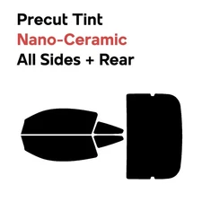 Precut Window Film Automotive Nano Ceramic Tint for Ford Mustang 2005-2009 Coupe