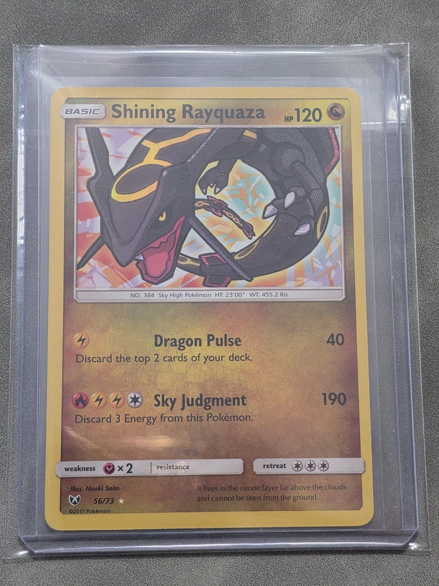 Shining Rayquaza Pokémon TCG Cards for sale | eBay