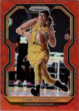 2021 Panini Prizm WNBA Prizms Ruby Wave #56 Kristi Toliver - BSK