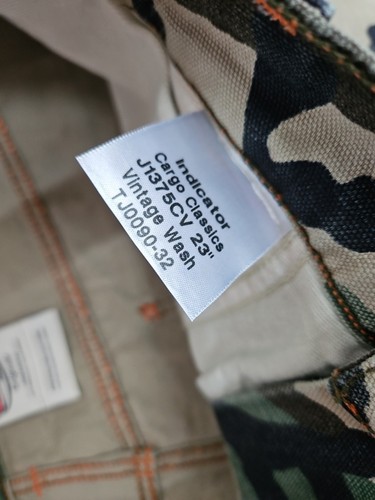 JNCO Indicator Camo Cargo Pants NWT Mens 40x30 - Picture 6 of 10