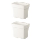 2 Count Aufhängbarer Mülleimer Abfalleimer Zum Einhängen Hängender