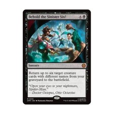 WOTC Marvel's Spider-Man Behold the Sinister Six! (MR) (Foil) NM