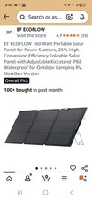 Echoflow 160 Watt Portable Solar Panels