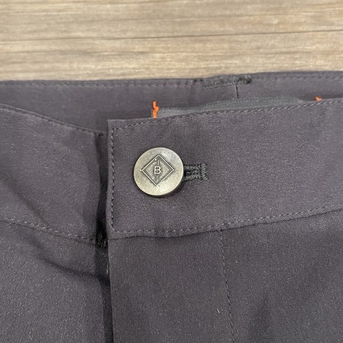 Pantalones chinos Bluffworks para hombre 33x32 grises elásticos ajuste a medida al aire libre senderismo - Imagen 4 de 8