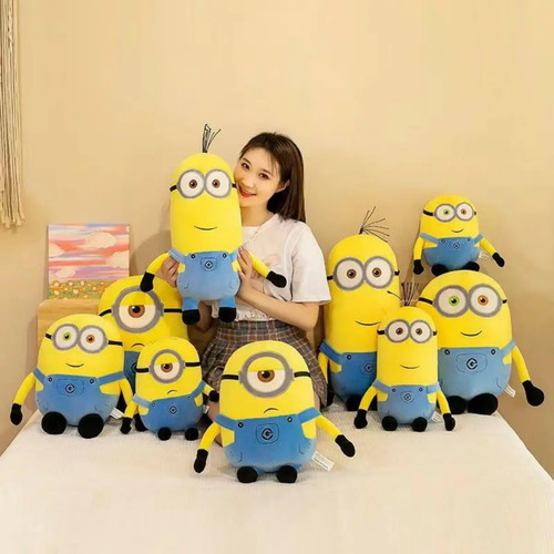 Juguetes de peluche de película de dibujos animados Despicable Me lindo minion Bob Stuart Kevin suave - Imagen 23 de 27