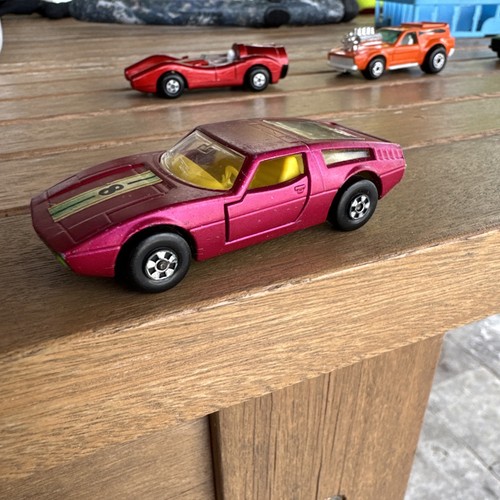 Matchbox Superfast Maserati Bora - Maroon - 1972 Lesney No.32 - Picture 9 of 9