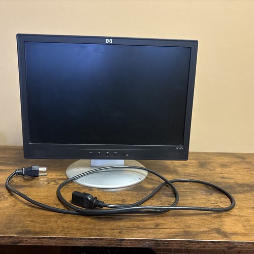 HP Hewlett Packard w17e 17-inch Monitor Silver LCD Color Display Tested ...