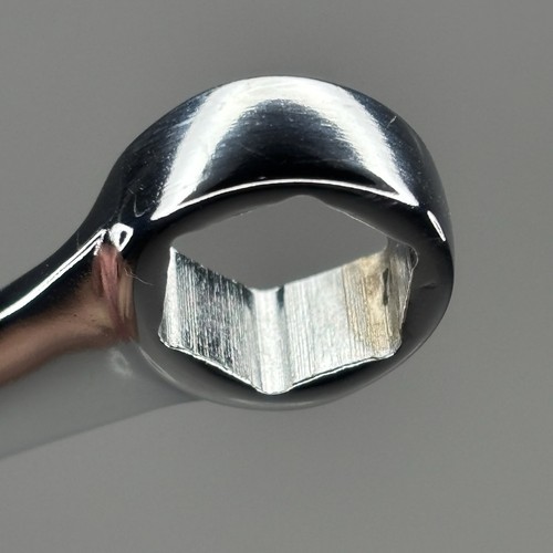 NOS Snap On Tools OXI12 3/8” SAE 6Pt Flank Drive Midget Combination Wrench VTG - Picture 5 of 11