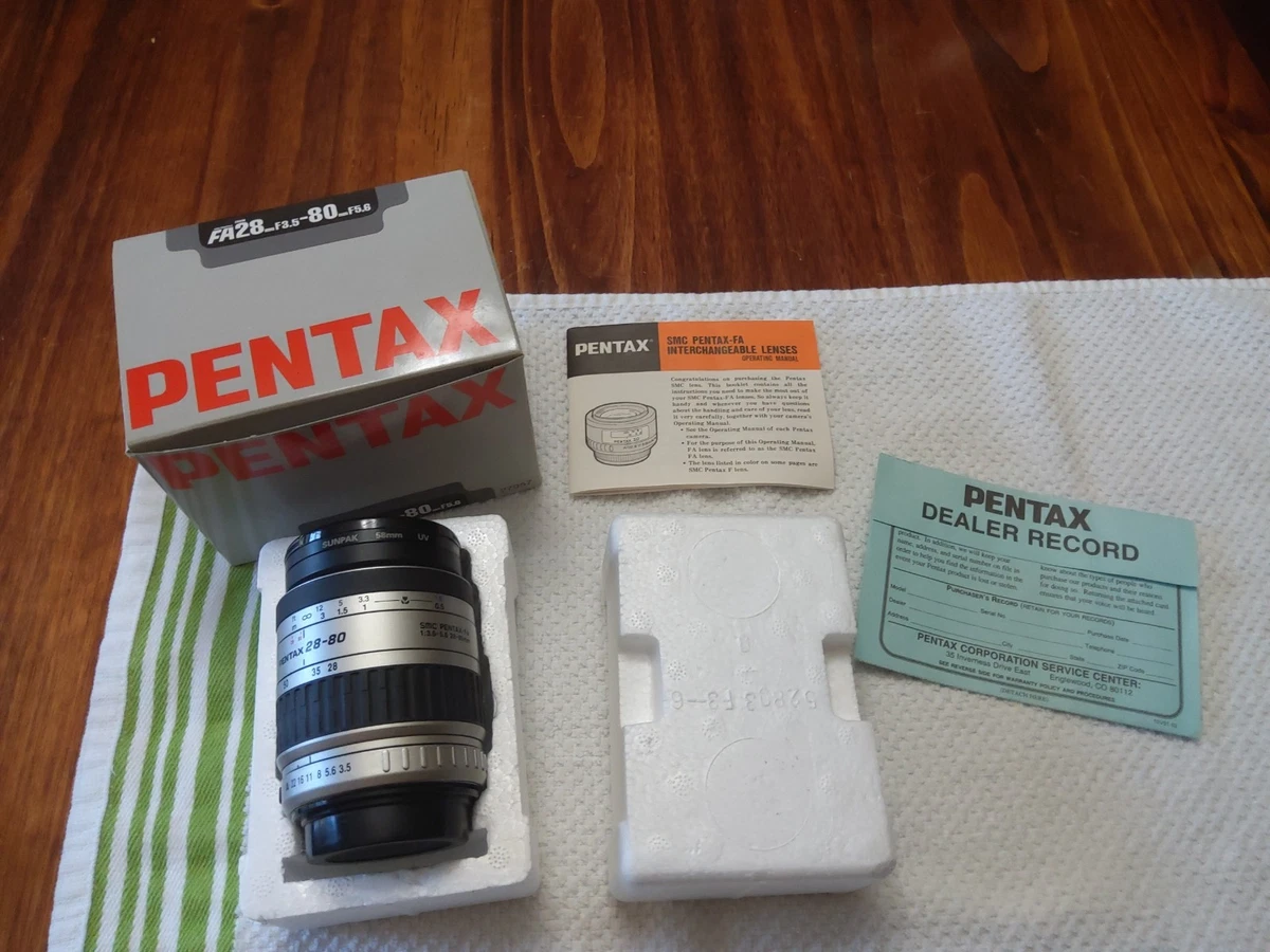 PENTAX 28-80mm Focal Camera Lenses for sale | eBay