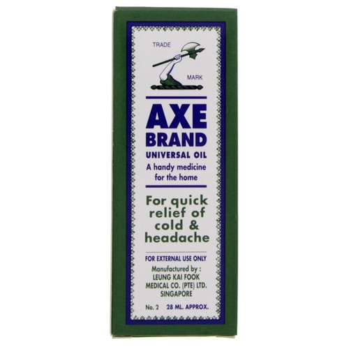 AXE Brand Universal Medicated Oil Cold Headache Insect Bites Relief Authentic - Picture 2 of 2