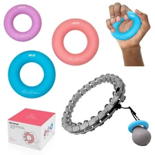 PINK VARIATIONS Smart Exercise Rings - Hoop One Size, Pink, Blue, Purple 