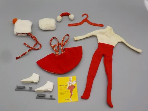 Vintage Barbie Skipper #1908 SKATING FUN Complete w/ Accessories