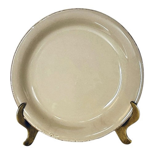 Vietri CHIAROSCURO Cucina Fesca Taupe Handpainted Rustic Coupe Salad Plate NEW - Picture 2 of 8
