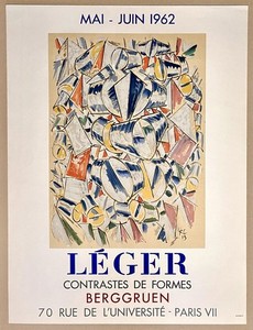 Fernand LÉGER - Affiche originale d'exposition - vue 1 sur 5